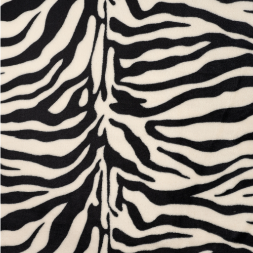 Fleece zebra