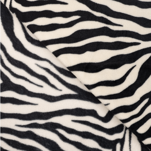 Fleece zebra