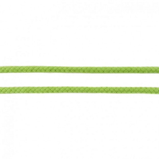 Dubbelvävt band 8 mm mörk lime