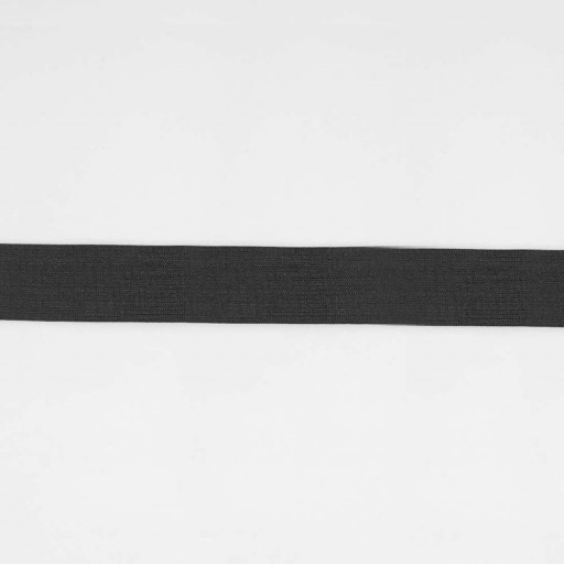 Resårband enf 25 mm svart