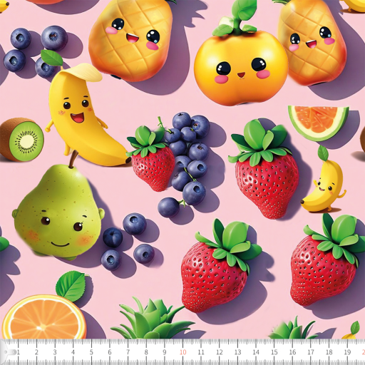 Happy fruits rosa