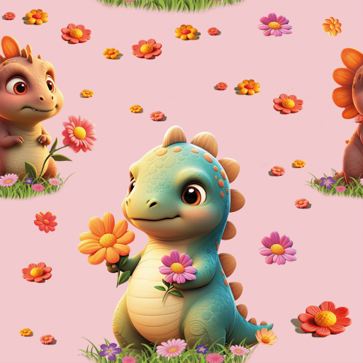Dino blossom rosa