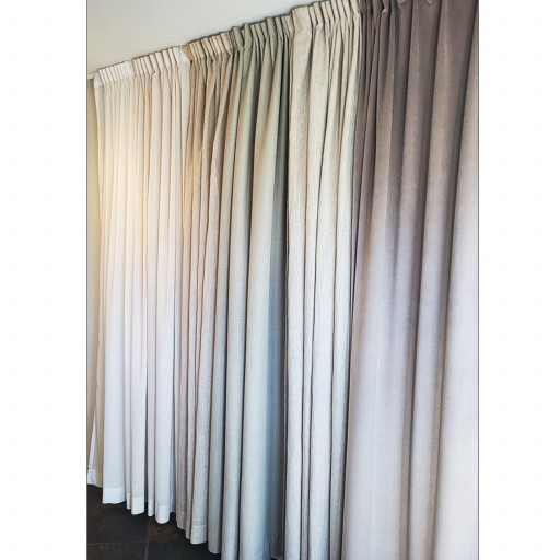 Gardinset  2 - pack grusgrå 140 x 300