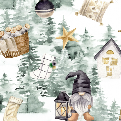 Julnisse med lykta