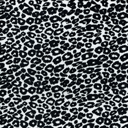 Leopard svart/vit