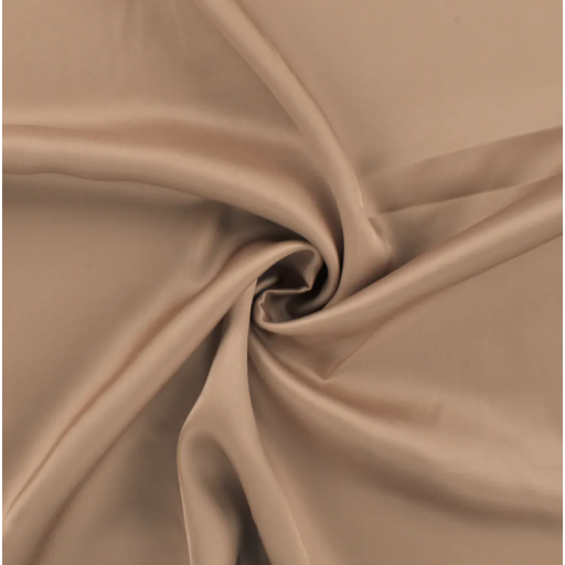 Viskos satin kamel 535