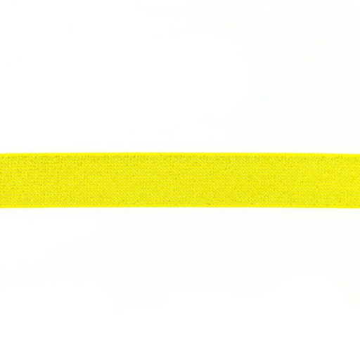 Glitter band elastiskt 2,5 cm gul