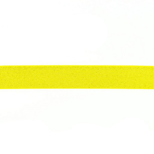 Glitter band elastiskt 2,5 cm gul