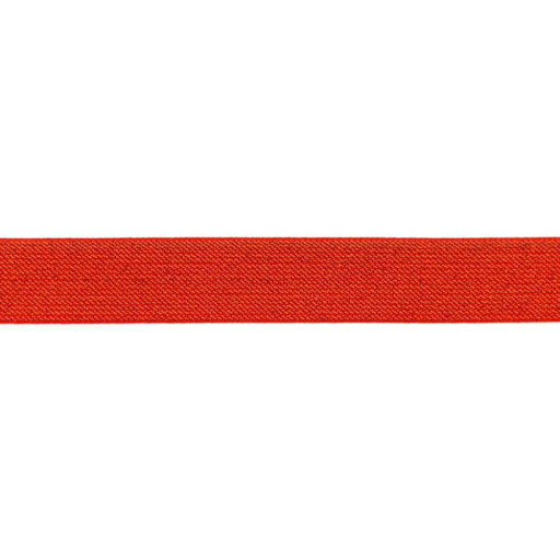 Glitter band elastiskt 2,5 cm röd