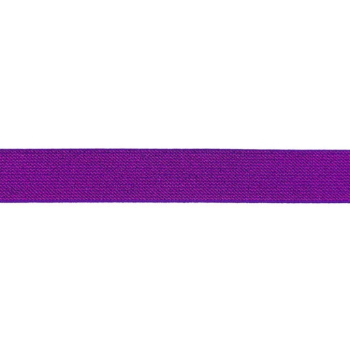 Glitter band elastiskt 2,5 cm lila