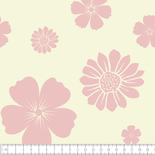 Blomma rosa beige